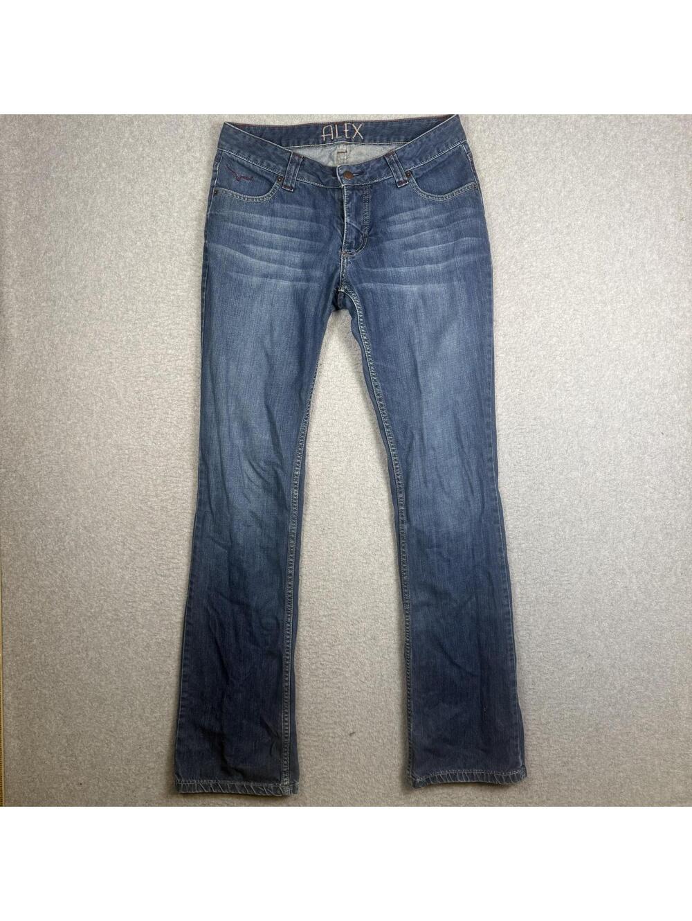 Kimes Ranch Alex Women's 6/34 Medium Wash Blue Bootcut Western Cowgirl Jeans